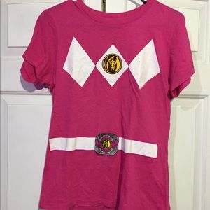 Mighty Fine Pink Power Rangers Shirt